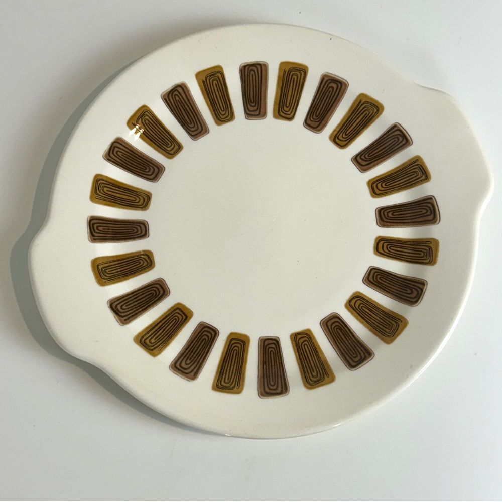 Vintage Royal China Santa Fe Platter Mid-Century Modern MCM 50s